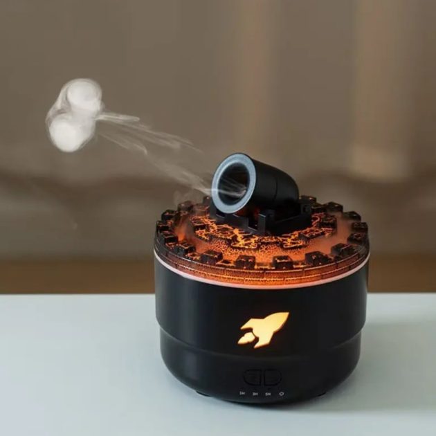 مرطب الهواء مع اضواء LEED ملونة